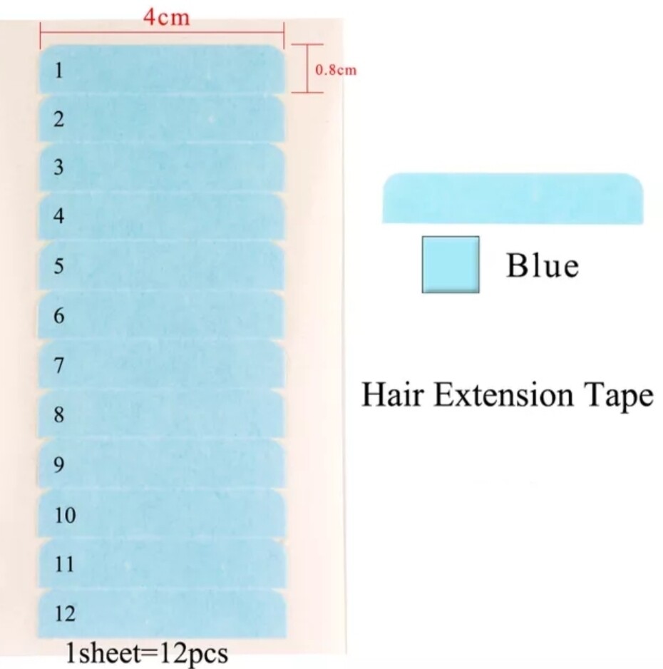 PRE-CUT HAIR EXTENSION TAPE 60PC &amp; 120PC PACK