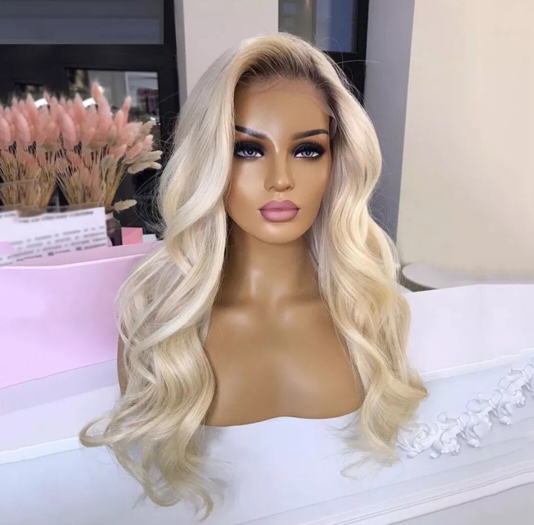 Faith Wig | Diamond Blonde Ombre Free Part Lace Front