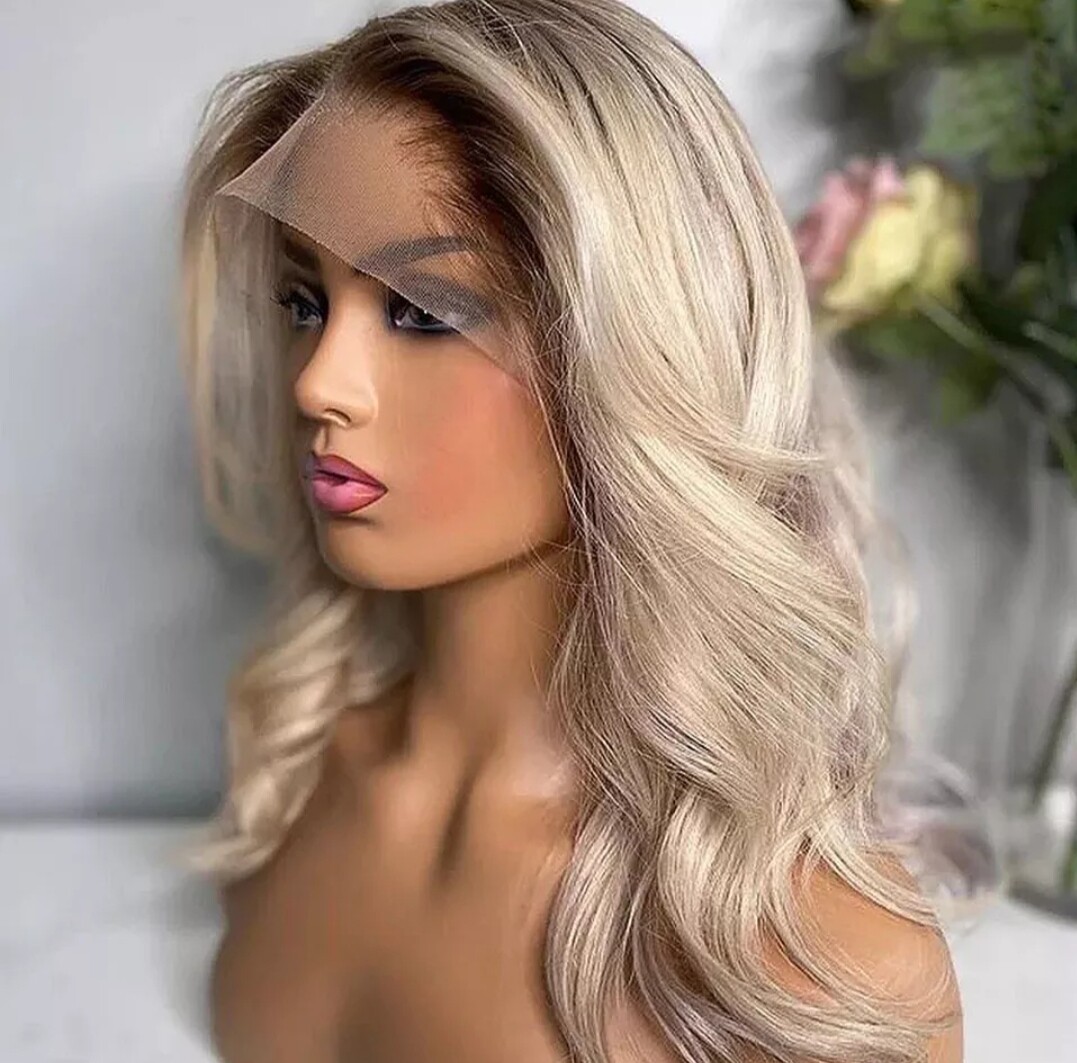 Alyssa Wig | Vanilla Blonde Ombre Human Hair Lace Front