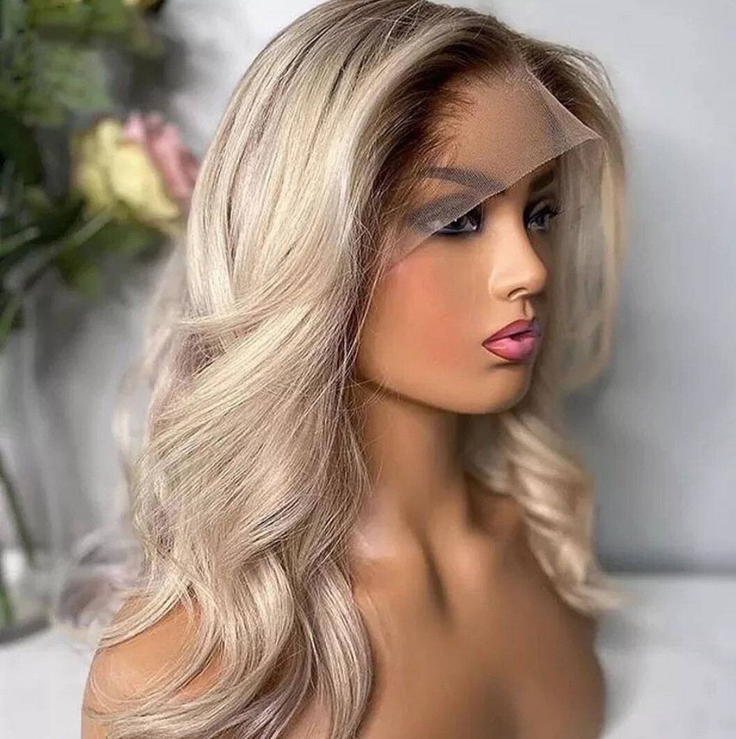 Alyssa Wig | Vanilla Blonde Ombre Human Hair Lace Front