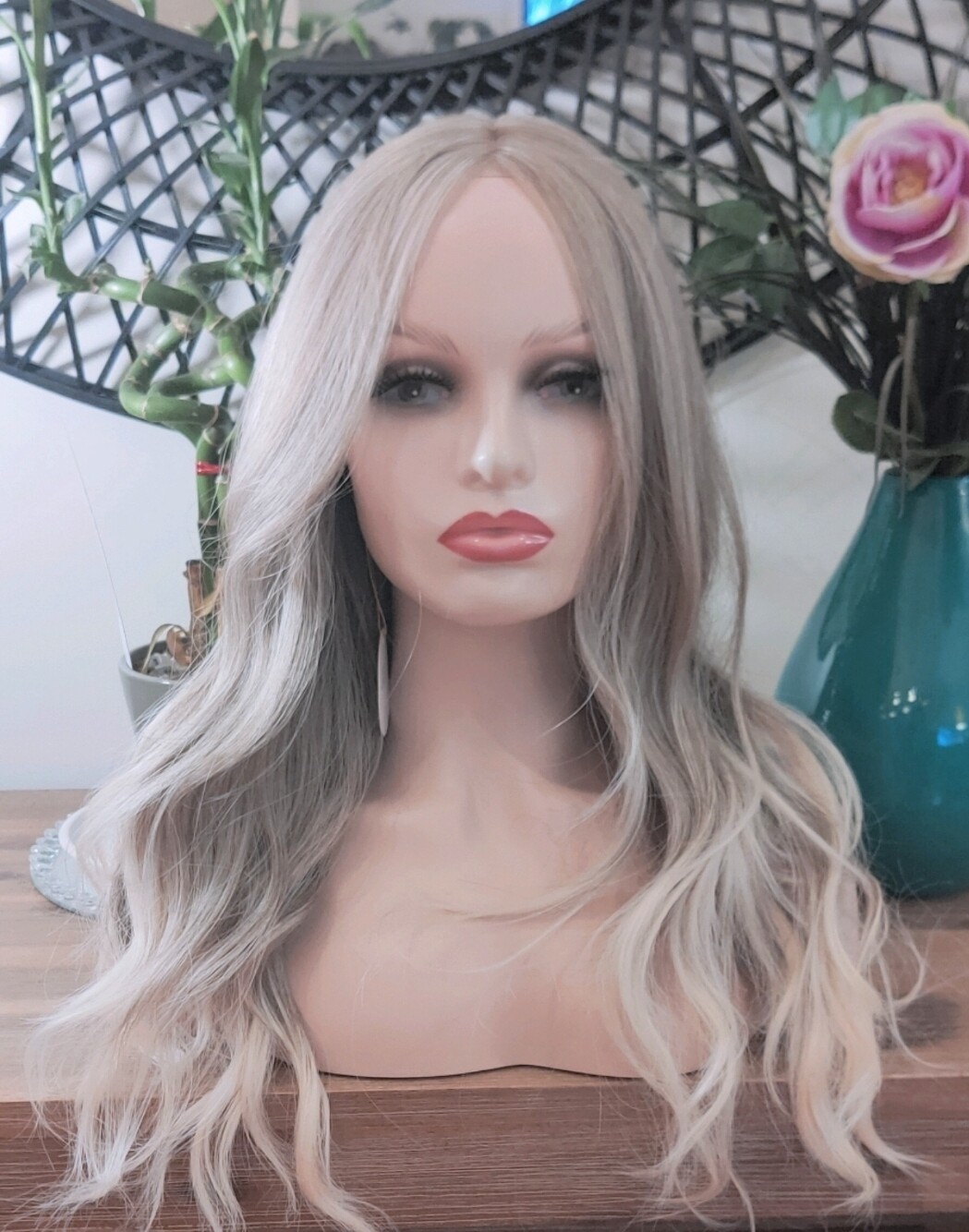 Nadia - Wig - Ashy Blonde Tones Lace Front 