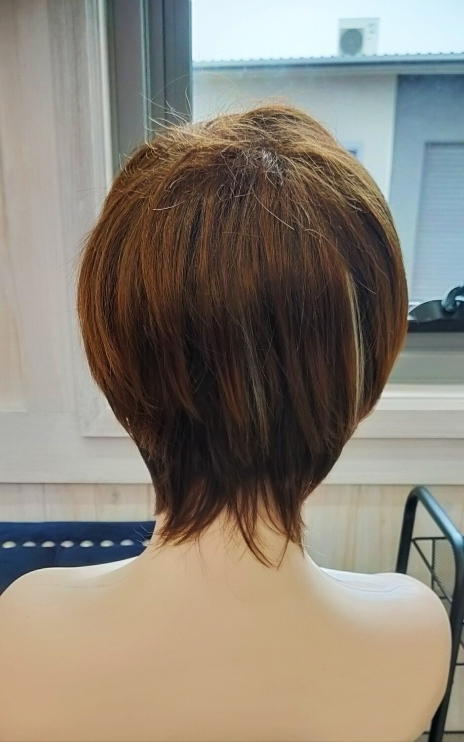 Siren Wig | Brown Mix with Highlights Human Hair Blend