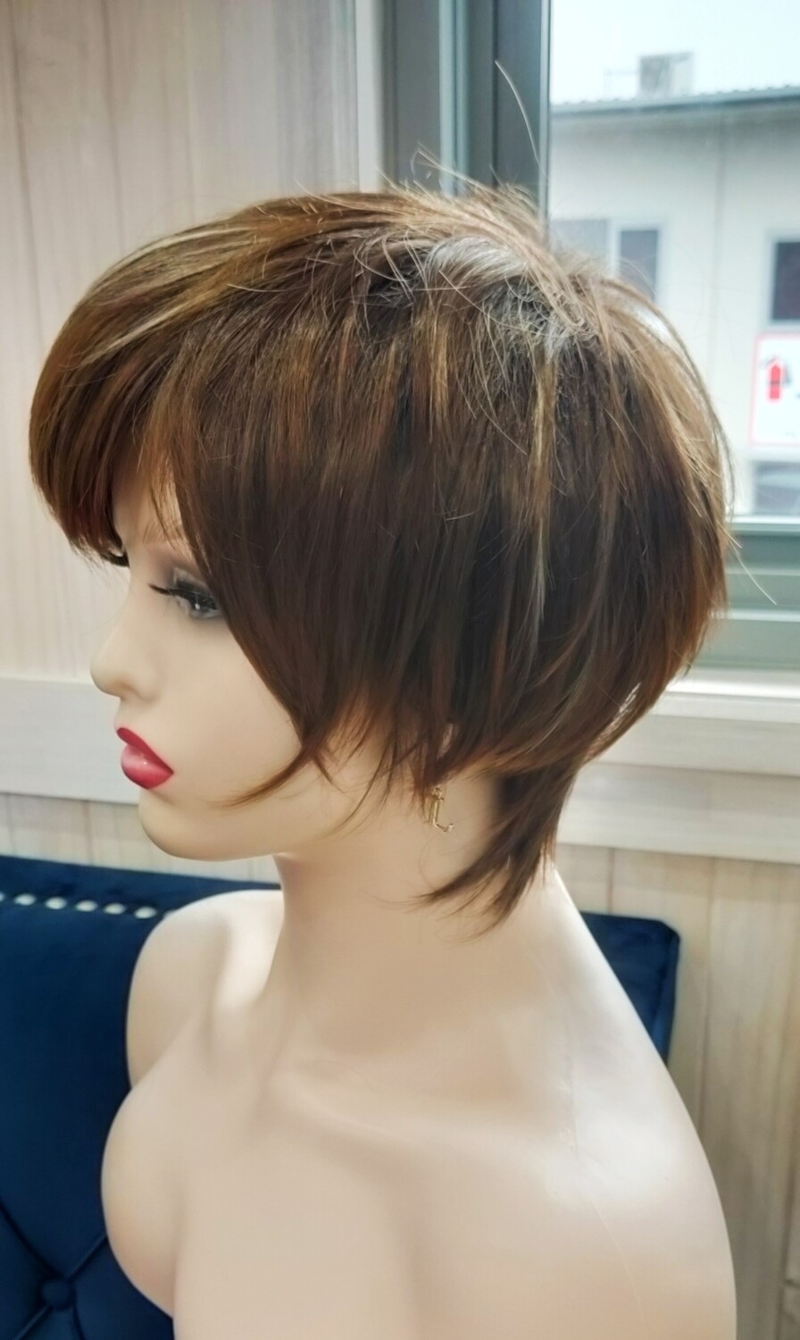 Siren Wig | Brown Mix with Highlights Human Hair Blend