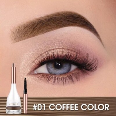 SCULPTED EYE BROW GEL WITH BRUSH