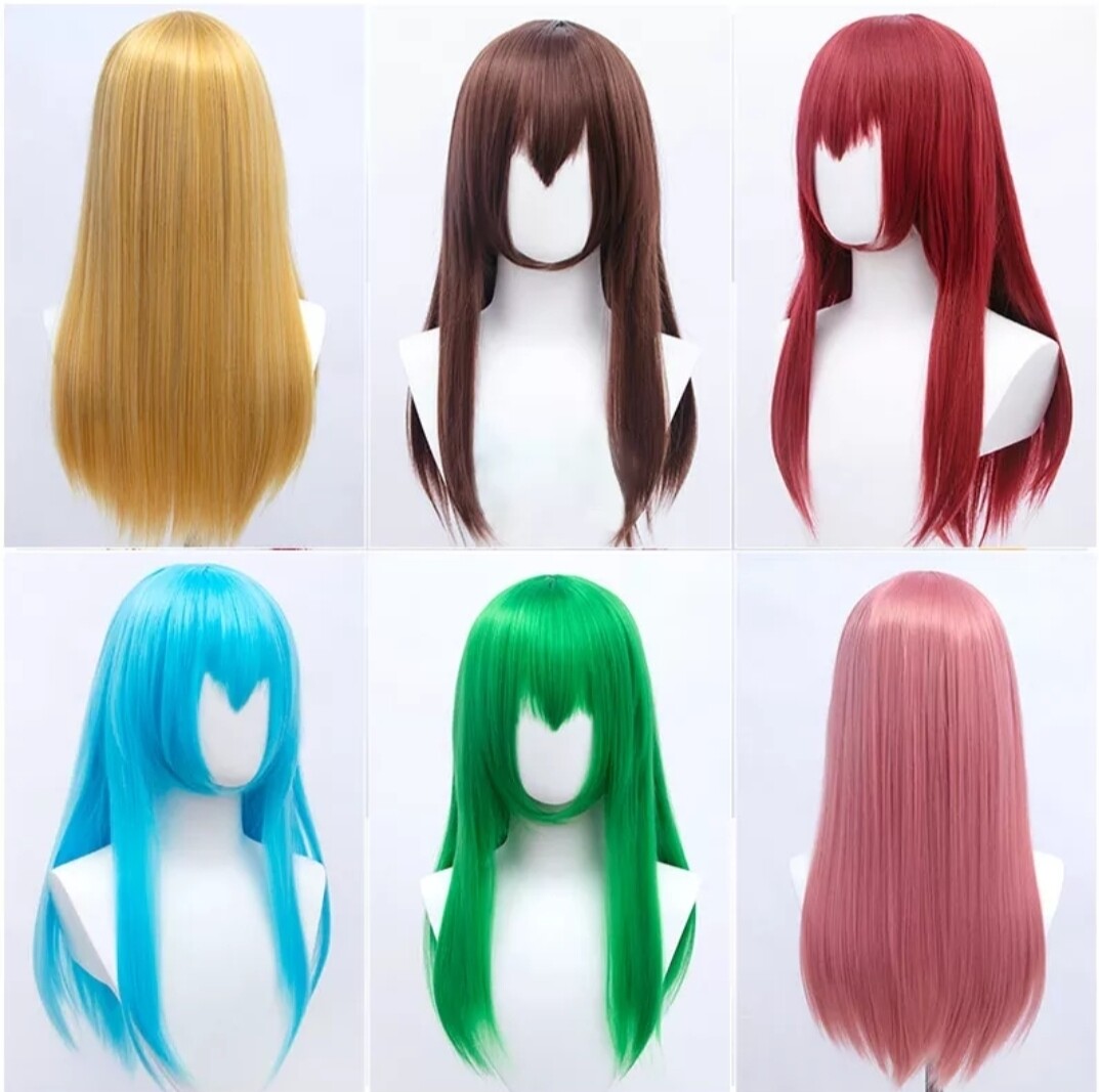 Anime Wigs | Long With Fringe