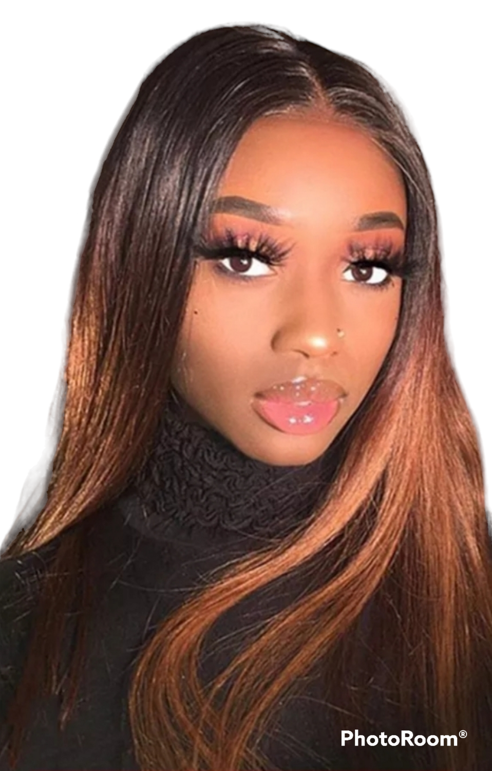 Brooke Wig | Copper Ombre Free Part Lace Front