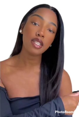 Jacinta Wig | Natural Black Human Hair Lace Front 