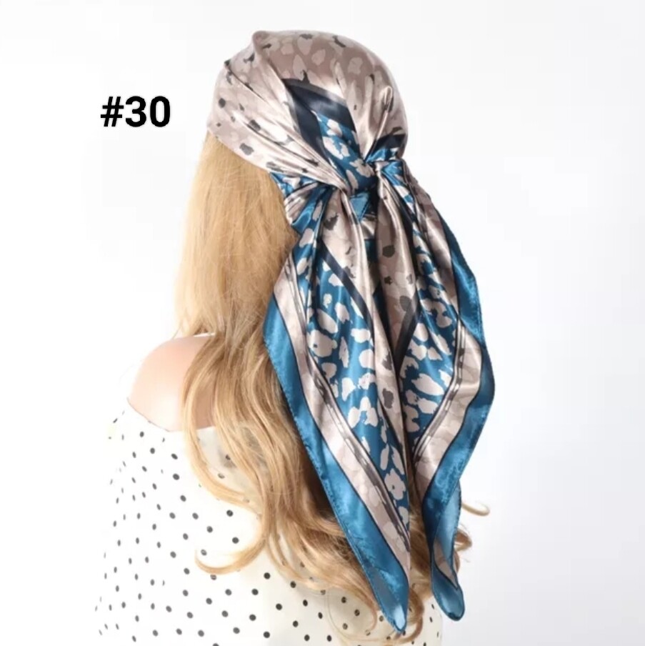DESIGNER SILK HEADSCARF