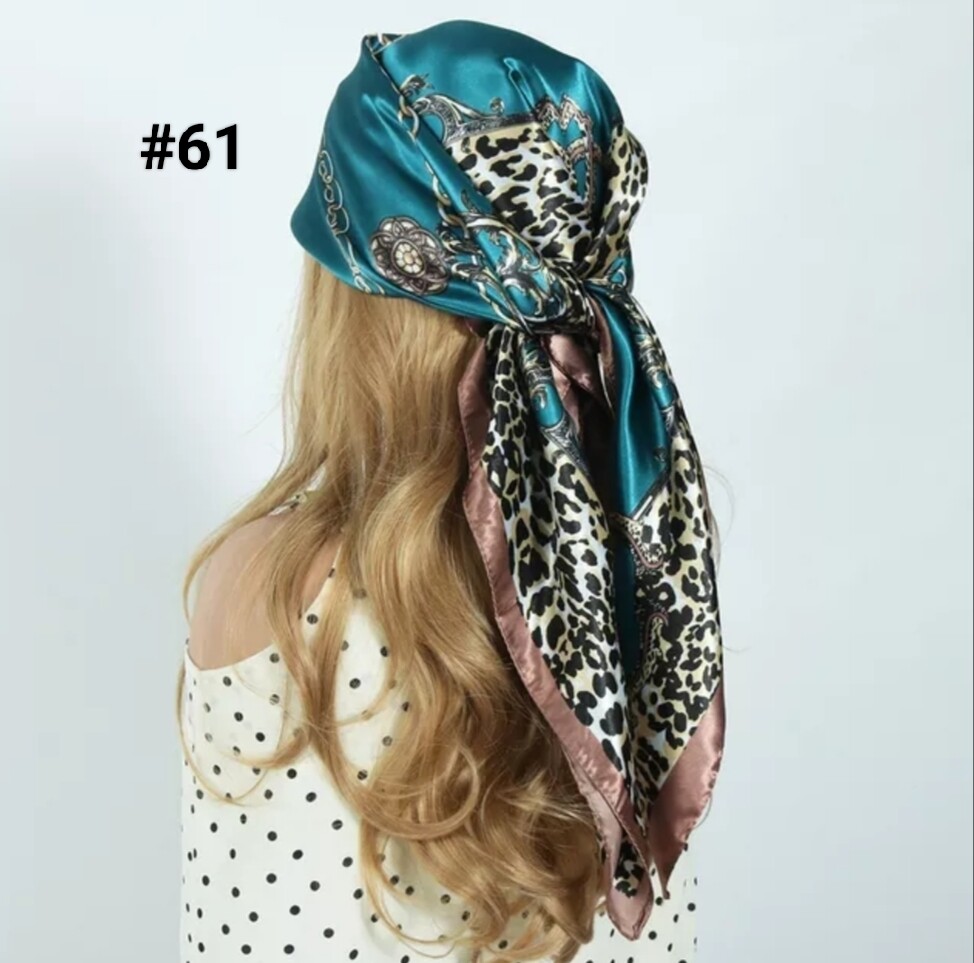 DESIGNER SILK HEADSCARF