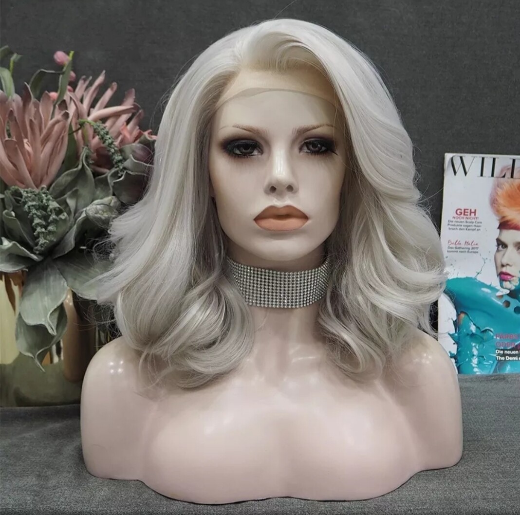 Anna Wig | Platinum Silver Free Part Lace Front