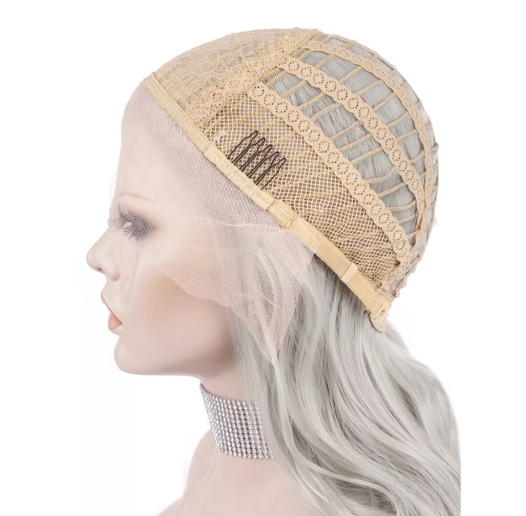 Anna Wig | Platinum Silver Free Part Lace Front