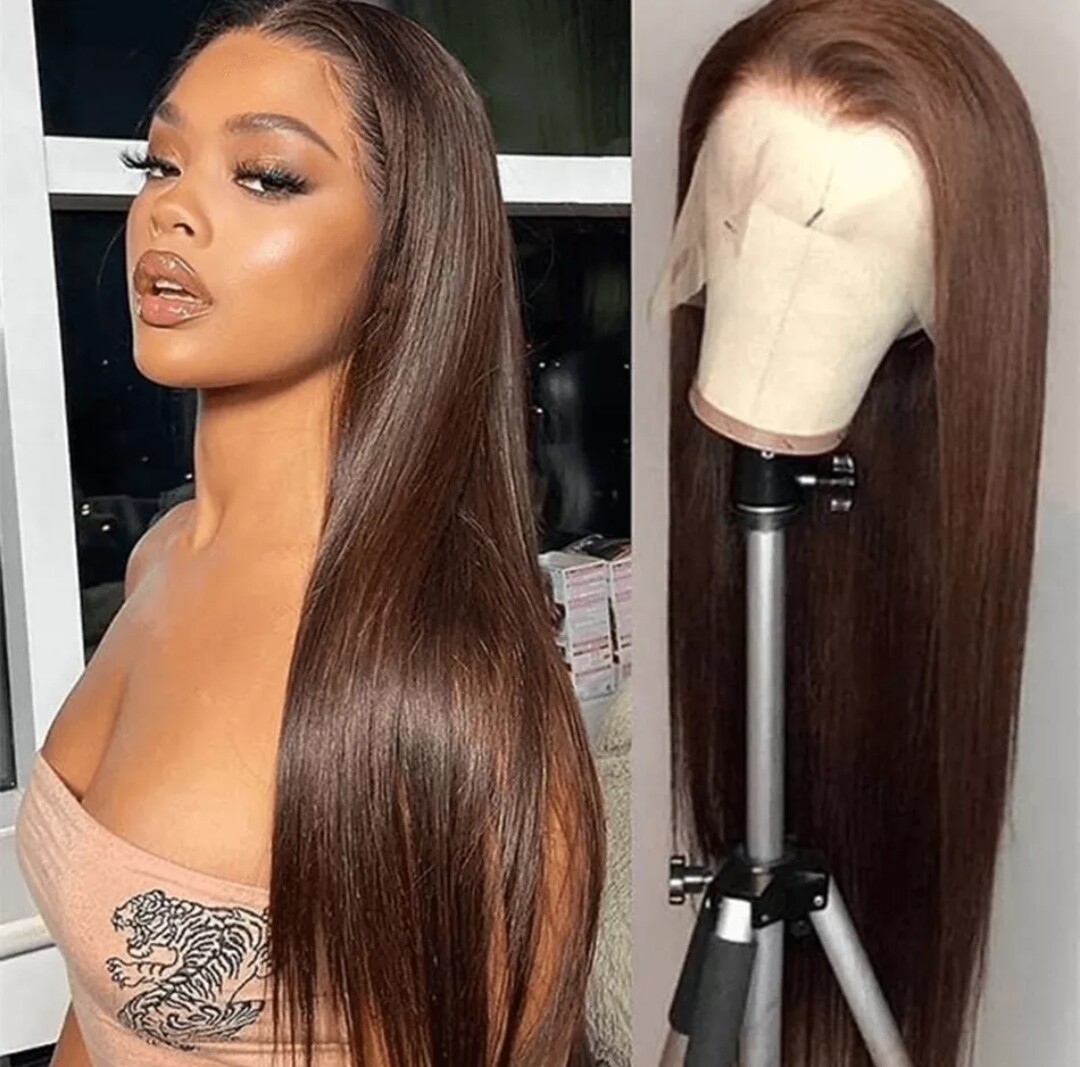Gia Wig | Dark Brown Silk Base Human Hair Lace Front