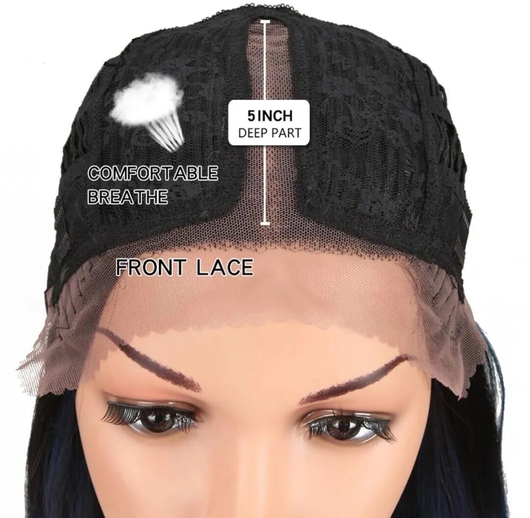 Josie Wig | Natural Black Lace Front
