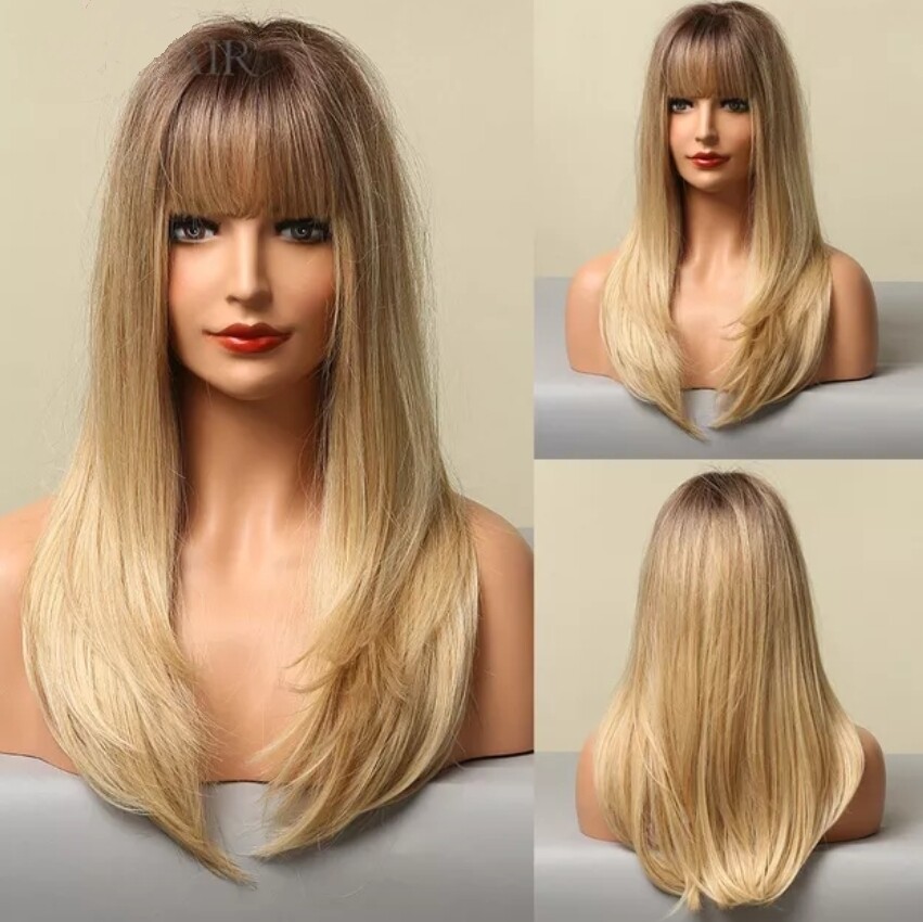 Lucia - Wig - Honey Blonde Ombre