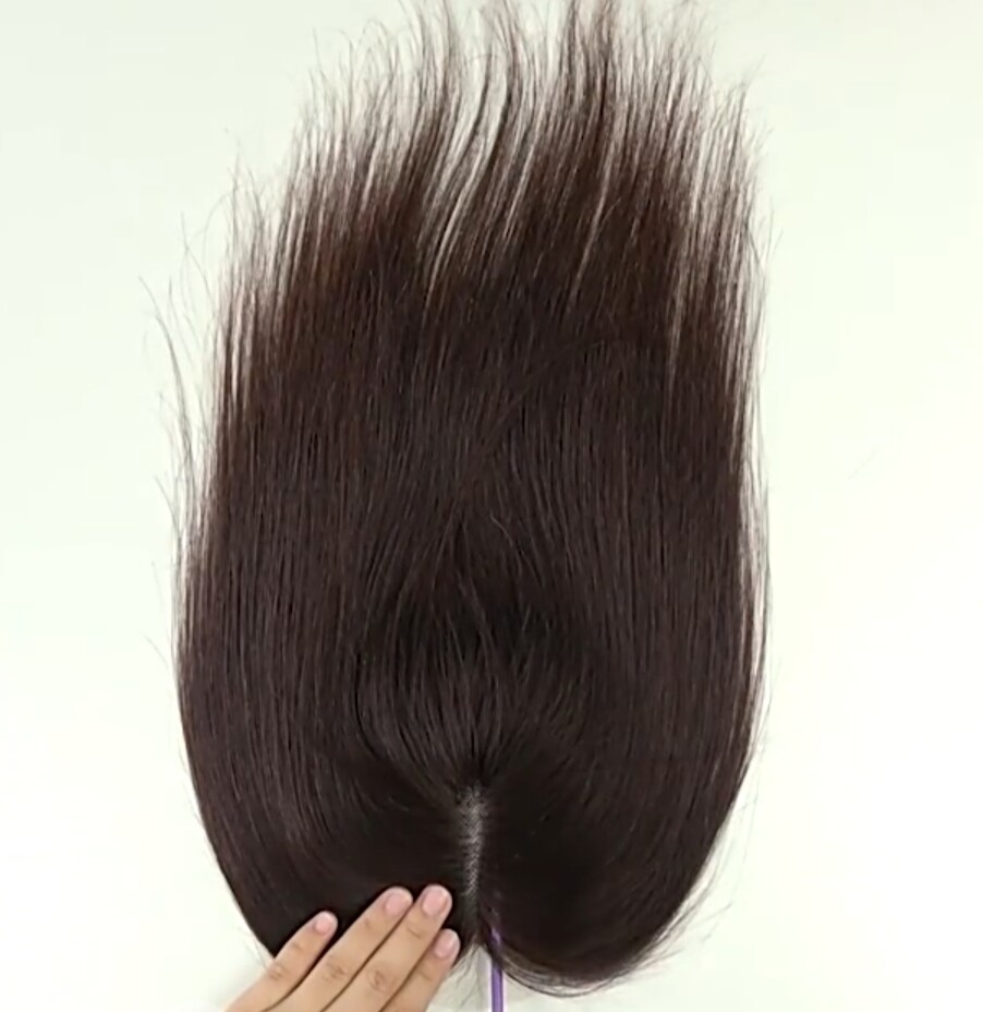 HUMAN HAIR TOPPER Lace Base 13x13cm