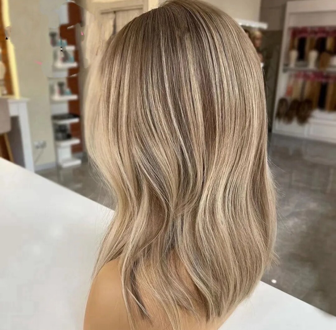 Lolita Wig | Ash Blonde Human Hair Lace Front 