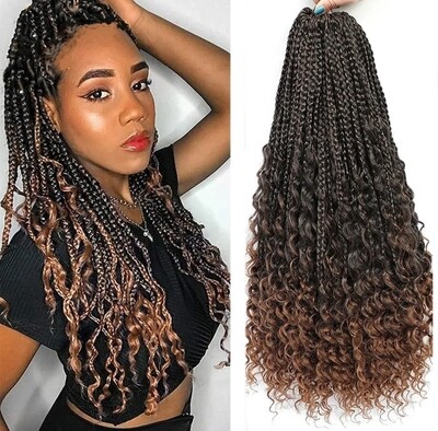BOX BRAID EXTENSION SYNTHETIC HAIR 