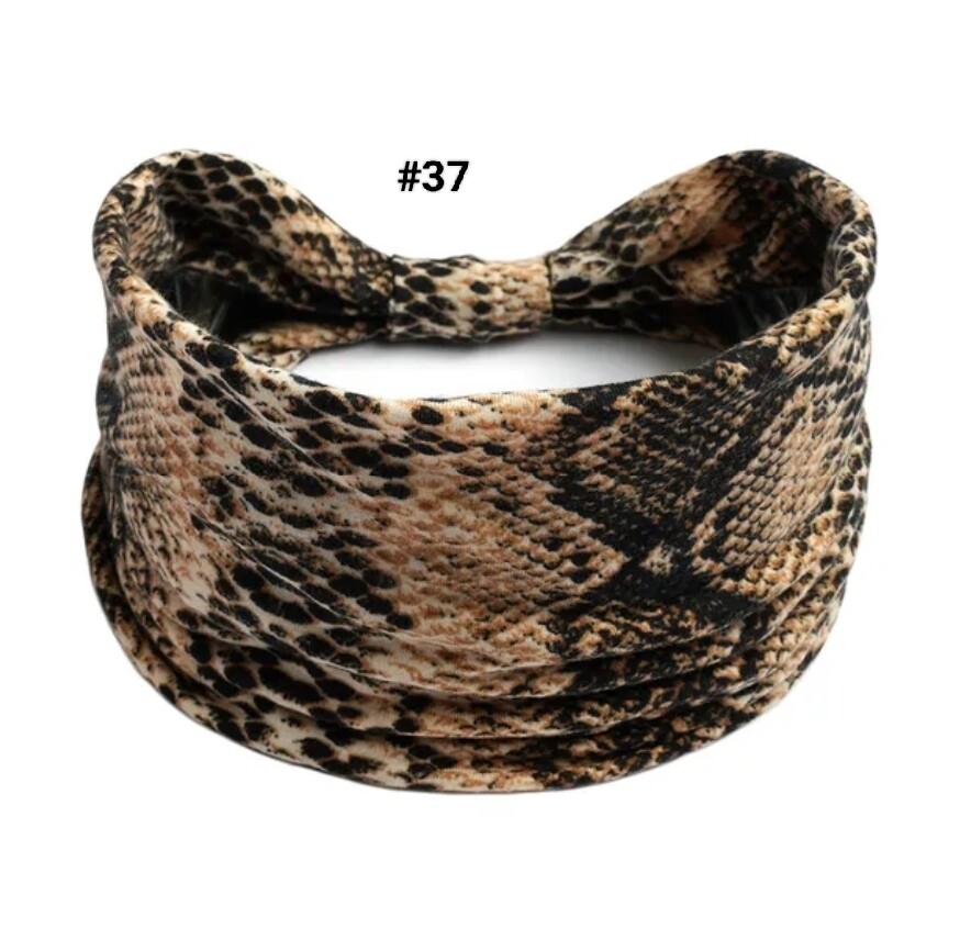 BOHO WIDE PRINTED HEADBAND