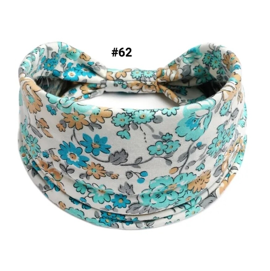 BOHO WIDE PRINTED HEADBAND