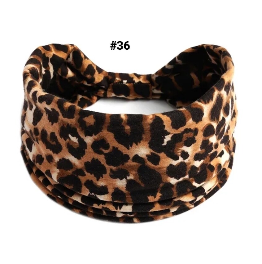 BOHO WIDE PRINTED HEADBAND