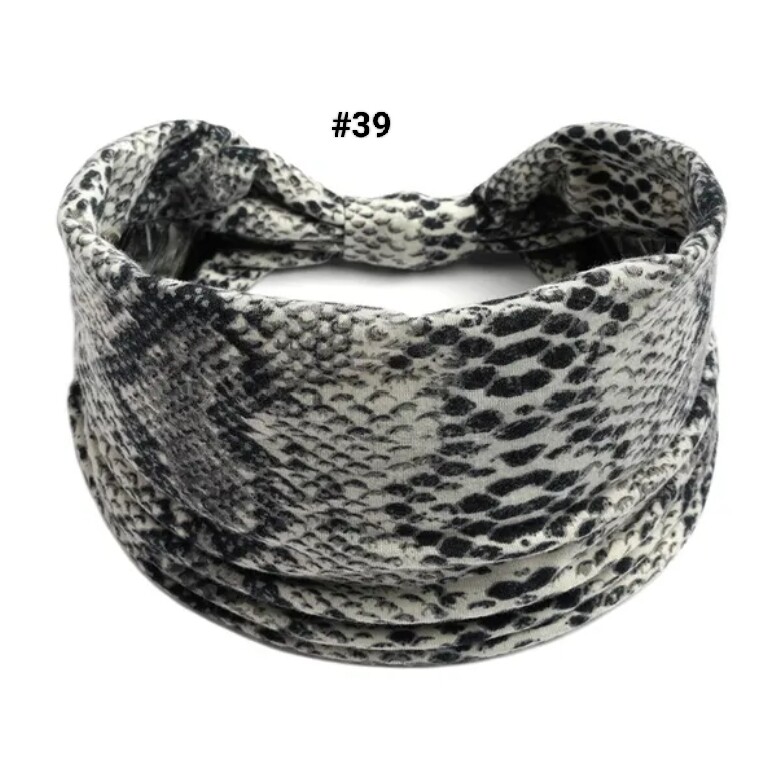 BOHO WIDE PRINTED HEADBAND