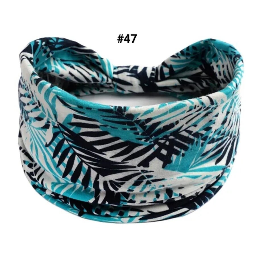 BOHO WIDE PRINTED HEADBAND