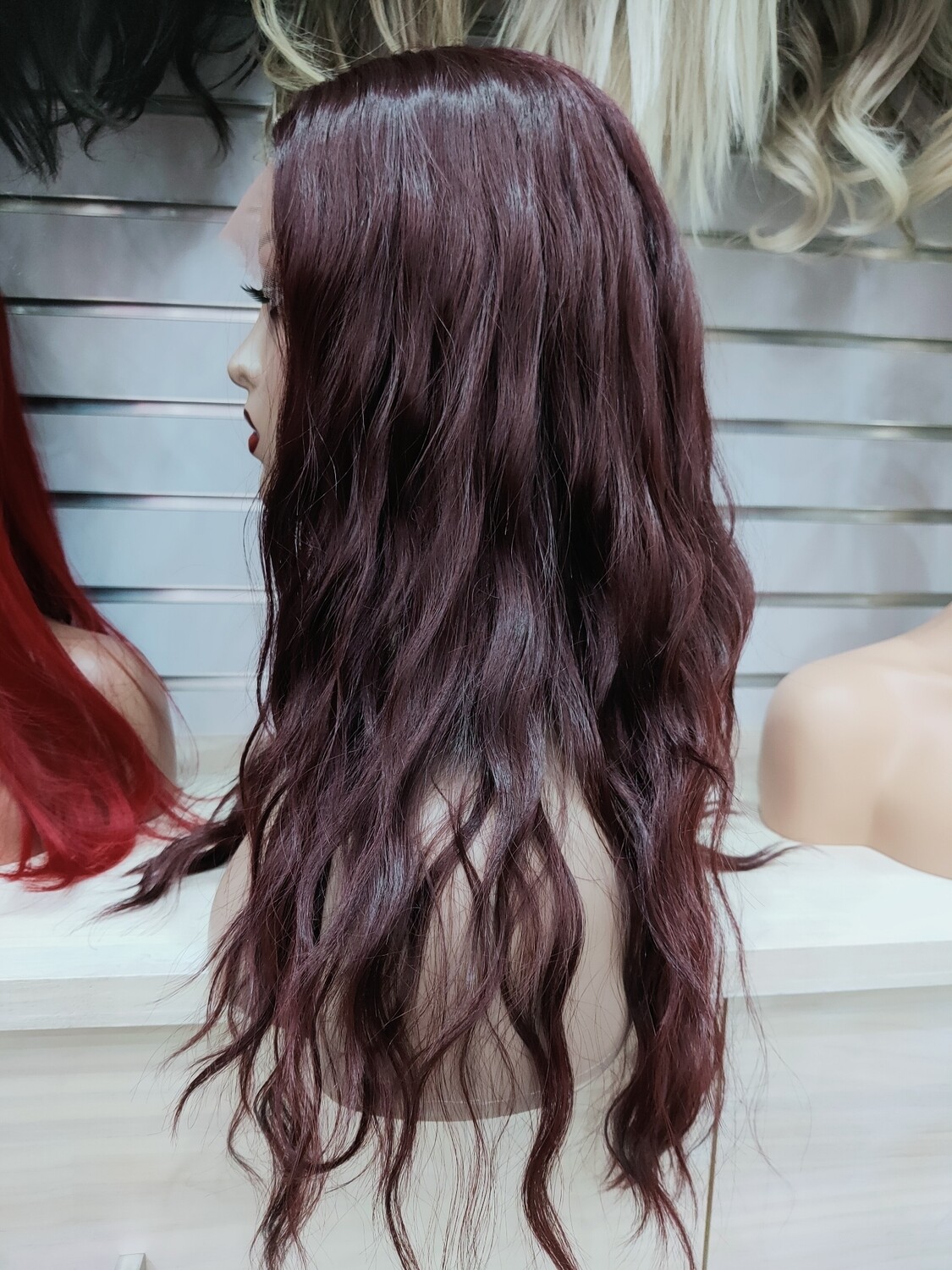 Janette Wig | Burgundy Lace Front