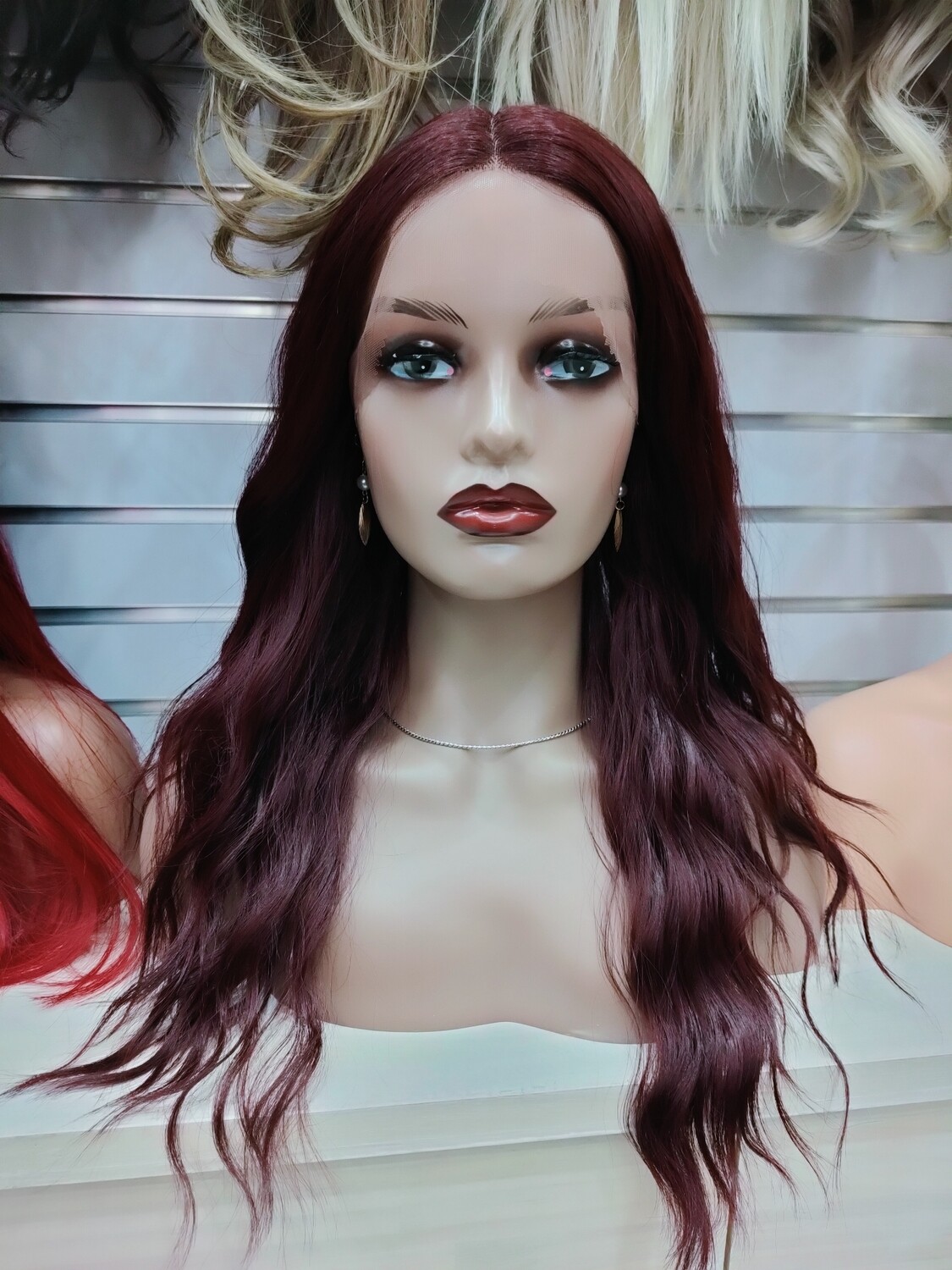 Janette Wig | Burgundy Lace Front