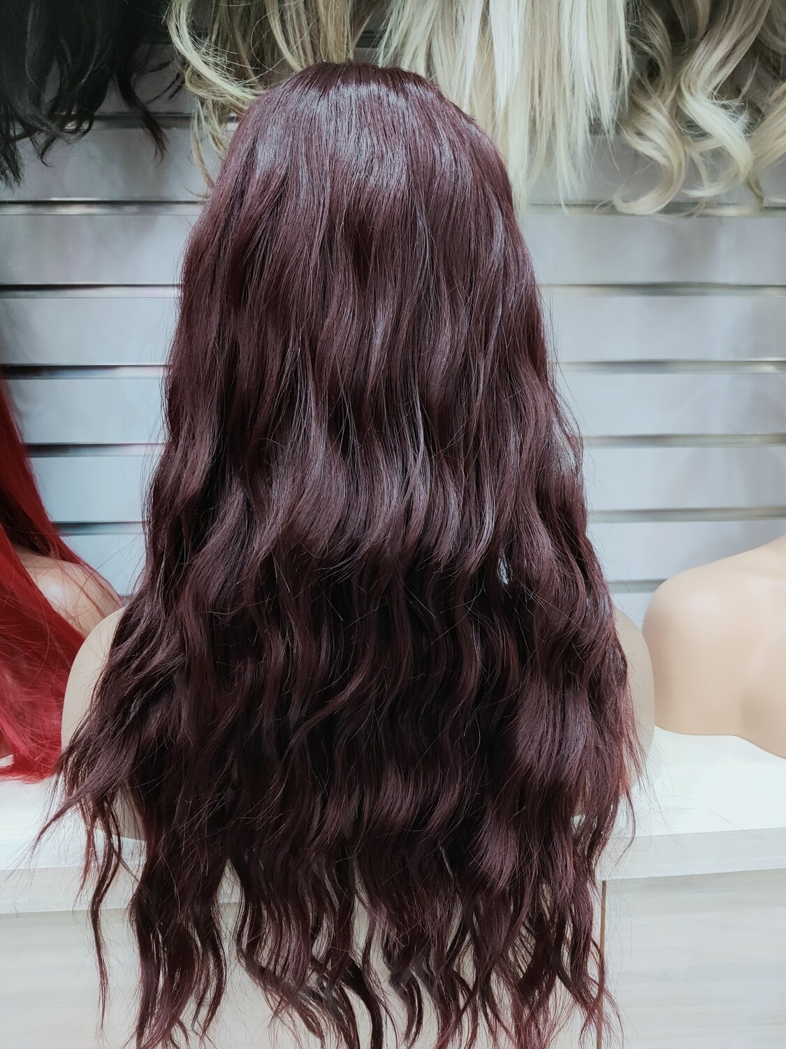 Janette Wig | Burgundy Lace Front