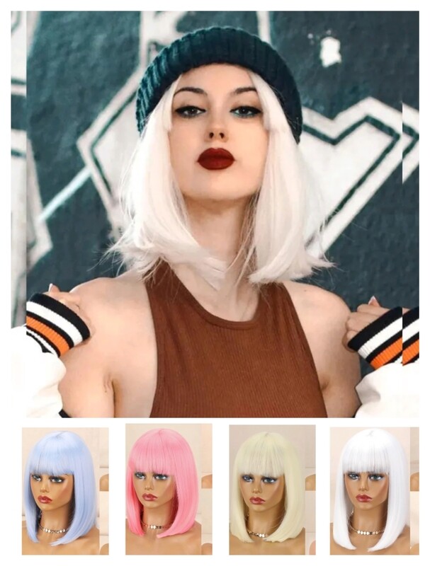 Cosplay Wigs | Blunt Cut Bobs