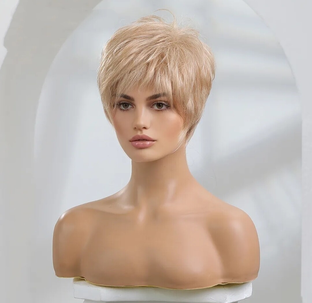 Stella Wig | Pearl Ash Blonde Human Hair Blend