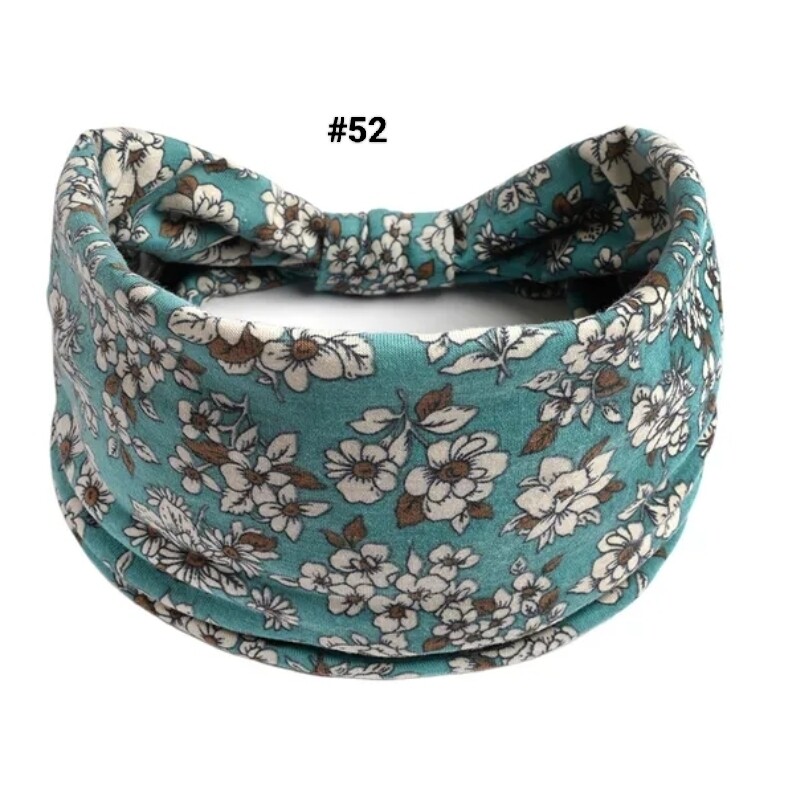BOHO WIDE PRINTED HEADBAND