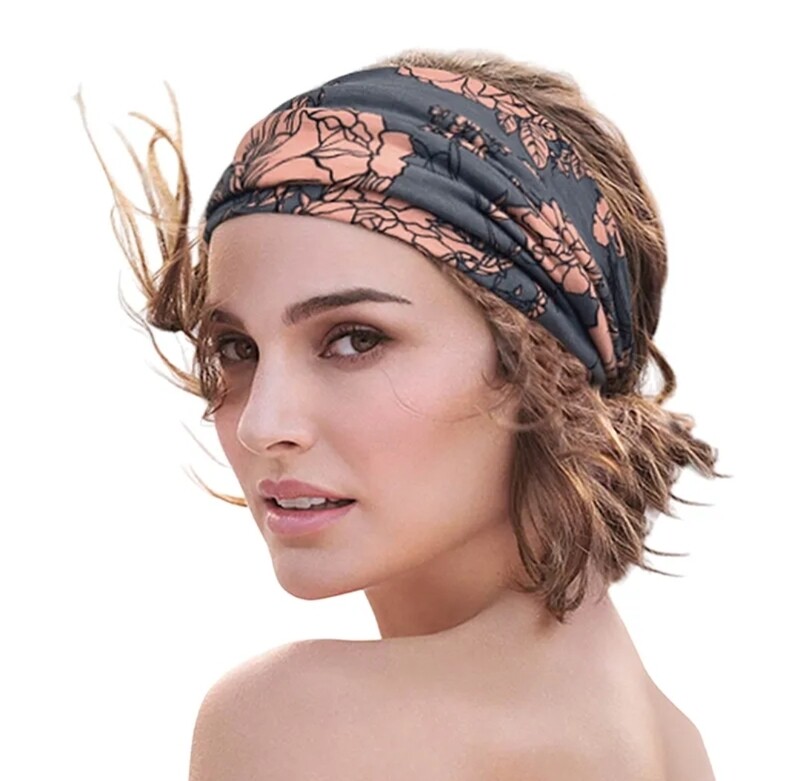 BOHO WIDE PRINTED HEADBAND
