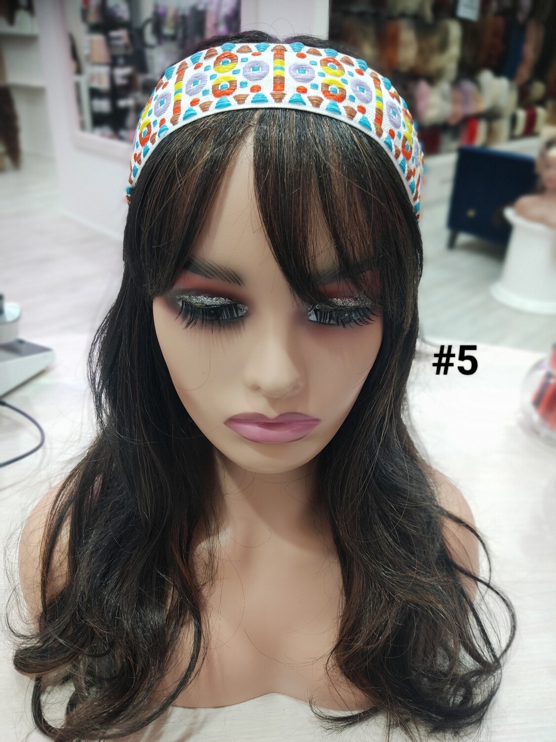 TWIST CHIFFON ELASTIC HEADBAND