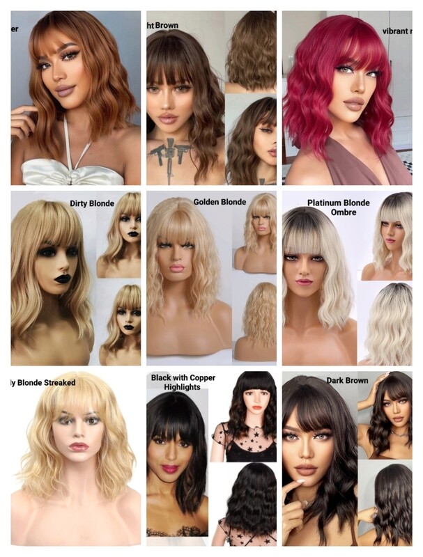 Leah Wigs | Beachy Wave Bobs