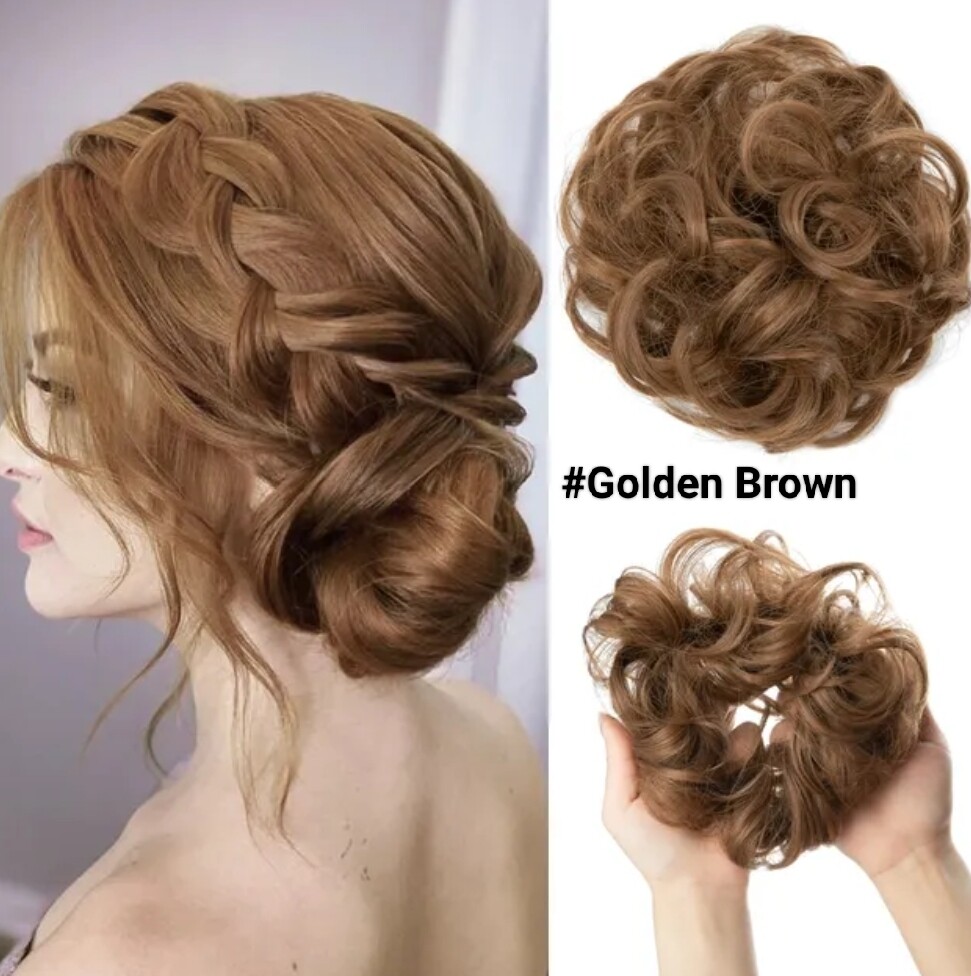 SCRUNCHIE SYNTHETIC HAIR BUN