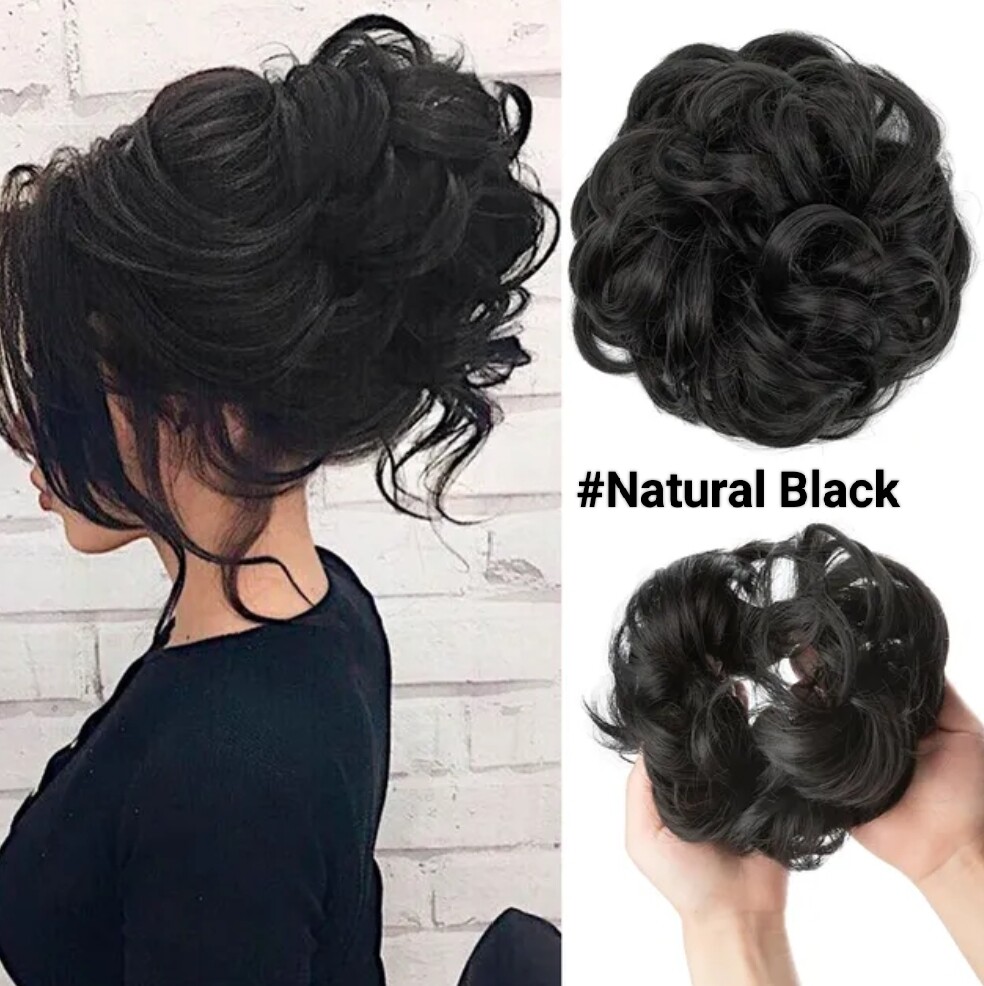 SCRUNCHIE SYNTHETIC HAIR BUN