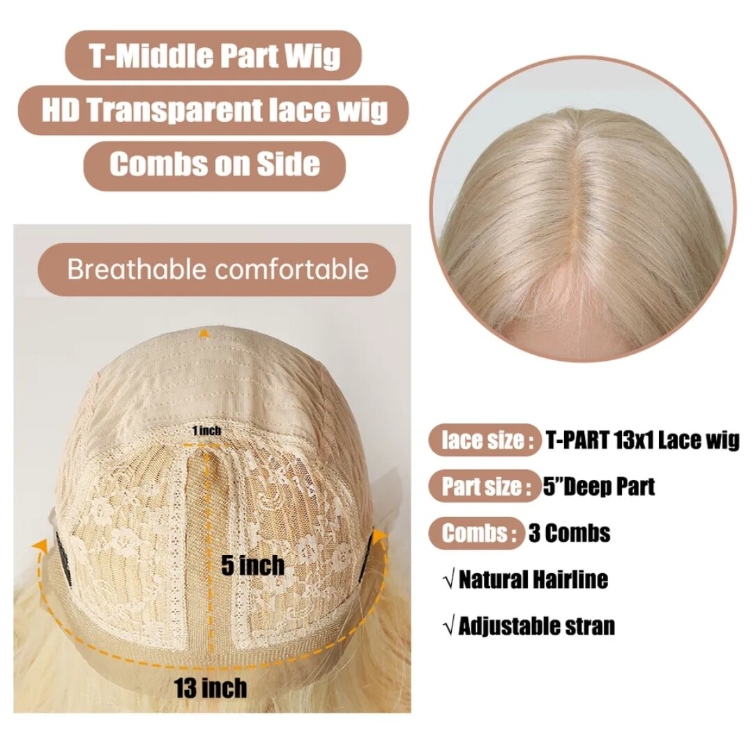 Livinia Wig | Pearl Blonde Lace Front