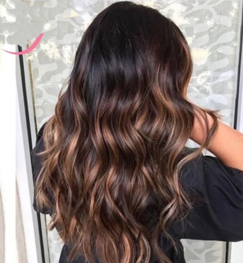 Fillipa Wig | Dark Brown Highlights 