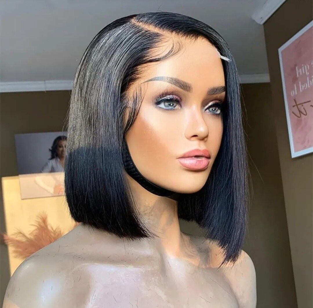 Mia Wig | Natural Black Human Hair Lace Front 