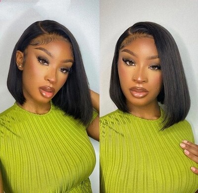 Mia Wig | Natural Black Human Hair Lace Front 