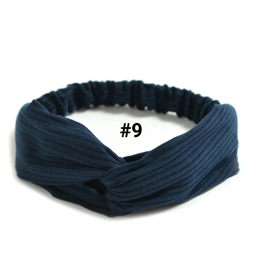 TWIST COTTON ELASTIC HEADBAND 
