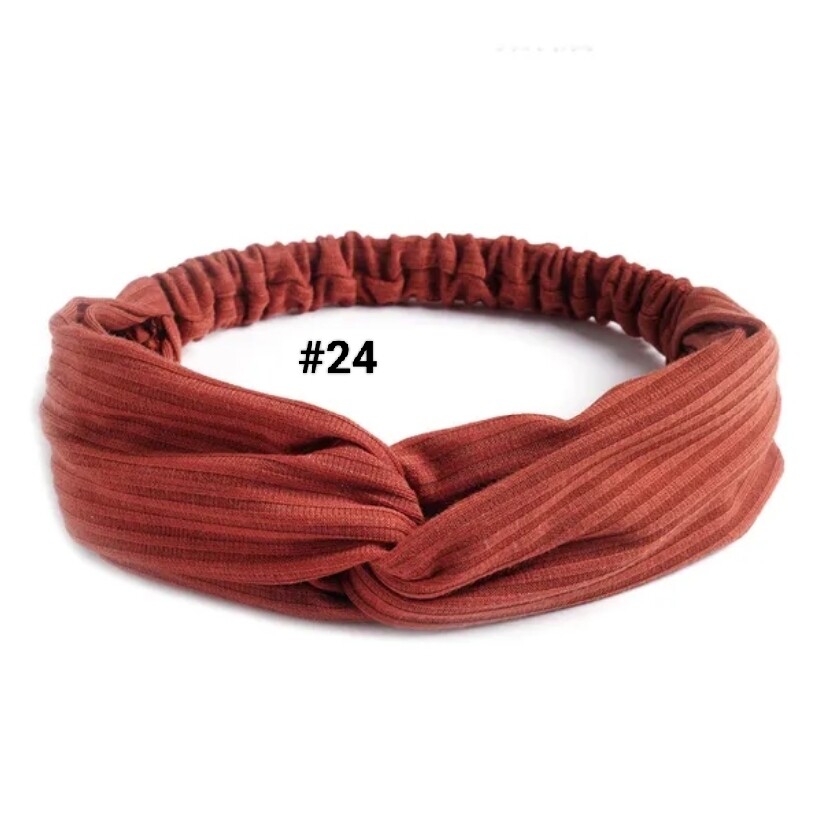 TWIST COTTON ELASTIC HEADBAND 