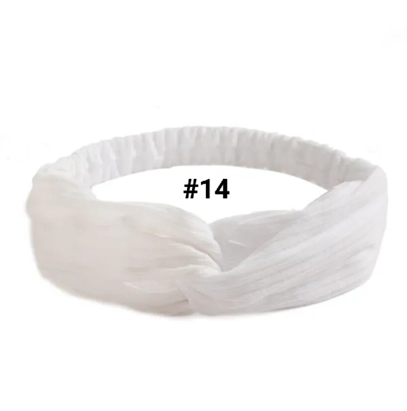 TWIST COTTON ELASTIC HEADBAND 