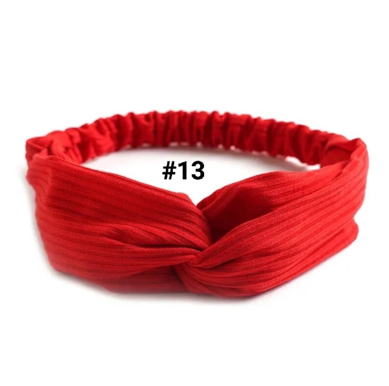 TWIST COTTON ELASTIC HEADBAND 