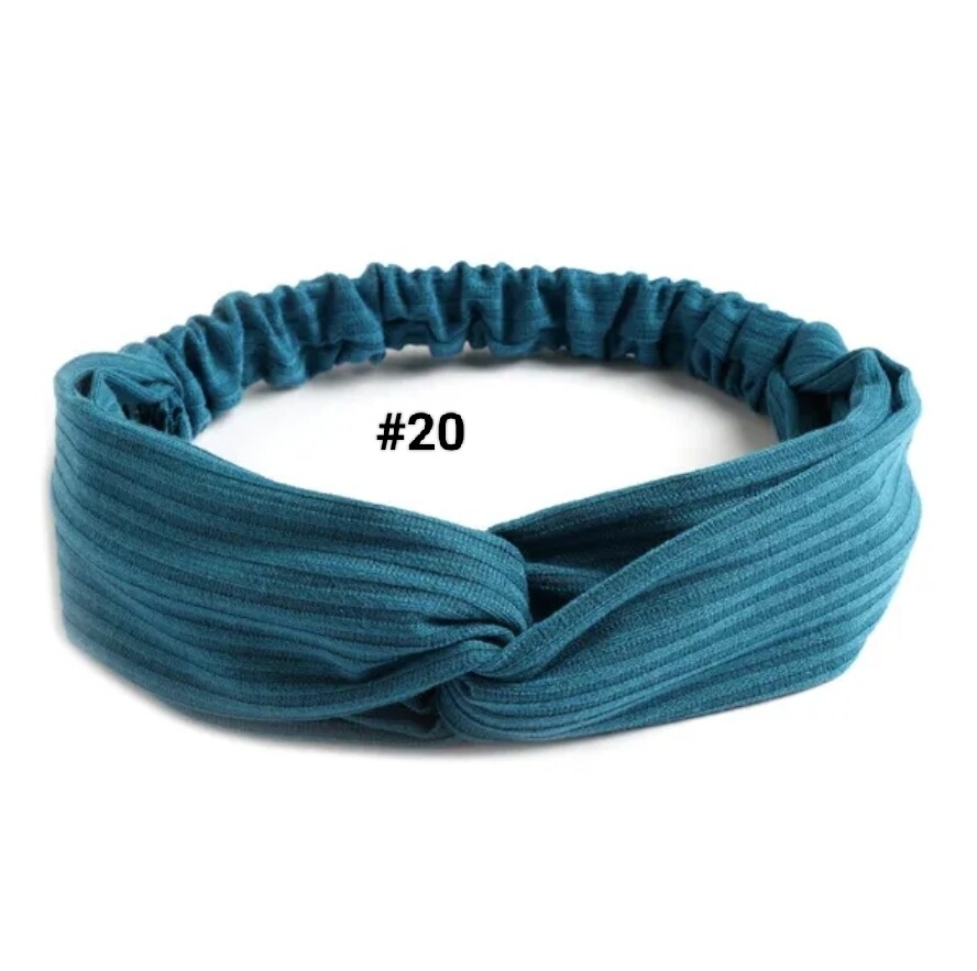 TWIST COTTON ELASTIC HEADBAND 