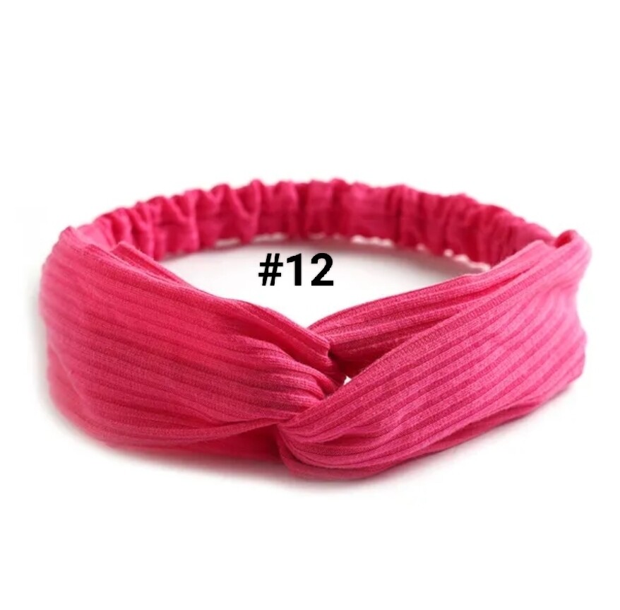 TWIST COTTON ELASTIC HEADBAND 