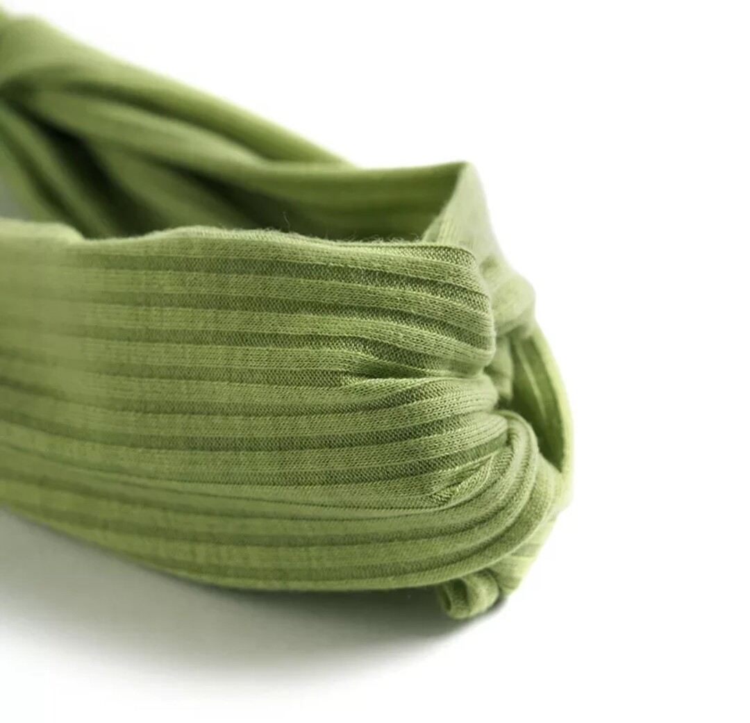 TWIST COTTON ELASTIC HEADBAND 