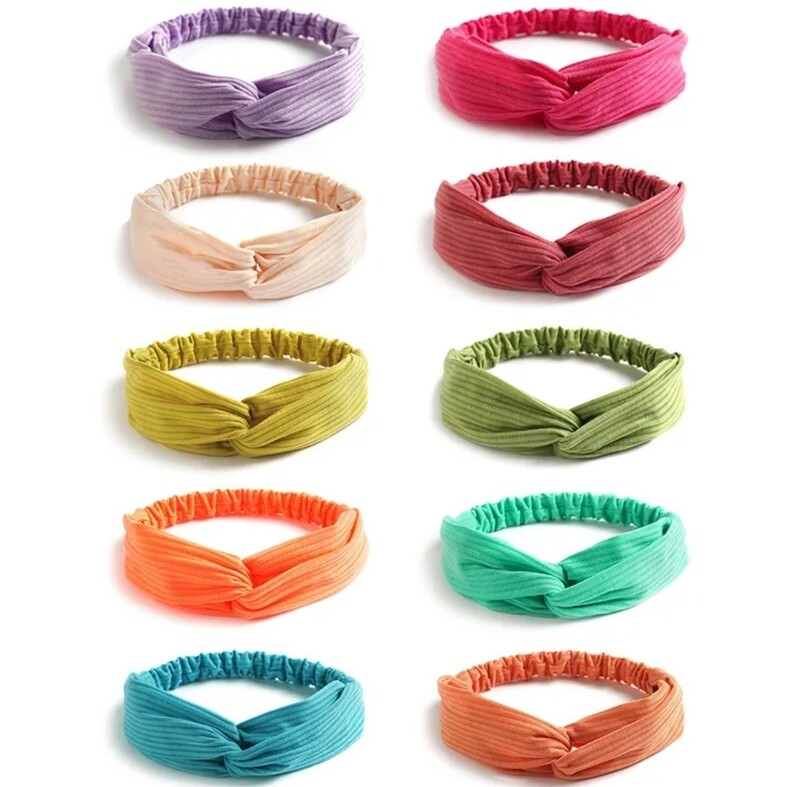 TWIST COTTON ELASTIC HEADBAND 