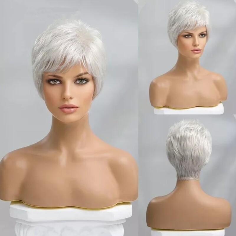 Jezziel Wig | Frosty Human Hair Blend